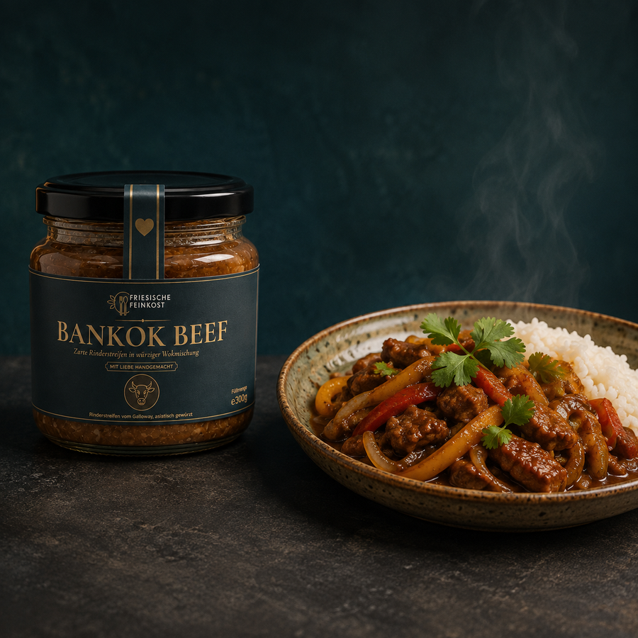 Bangkok Beef – 300 g im Glas von Friesische Feinkost