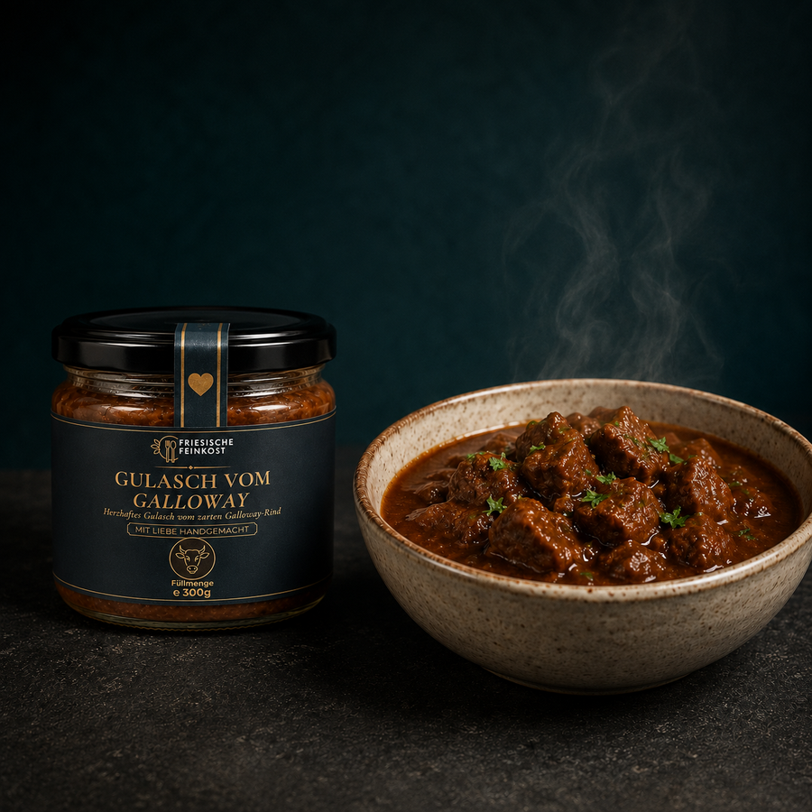 Galloway-Rindergulasch im Glas von Friesische Feinkost