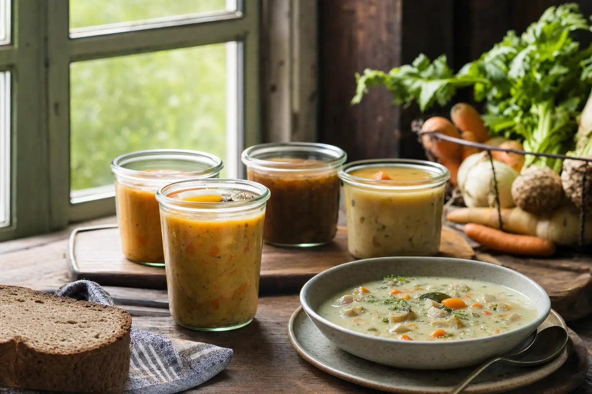 Friesische Feinkost genießen: handgemachte suppen friesische online bestellen und Qualität im Glas entdecken