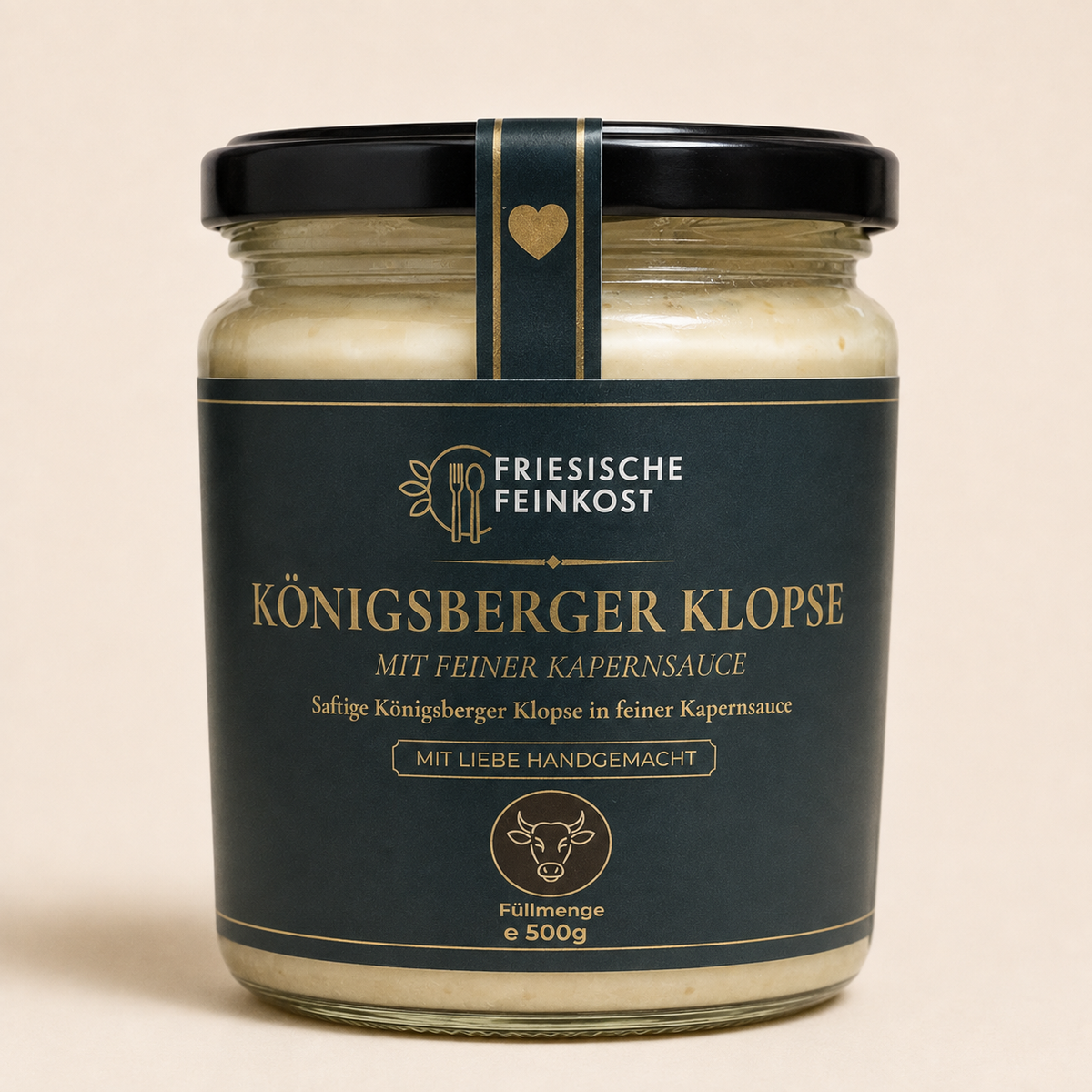 Königsberger Klopse mit feiner Kapernsauce – 500 g