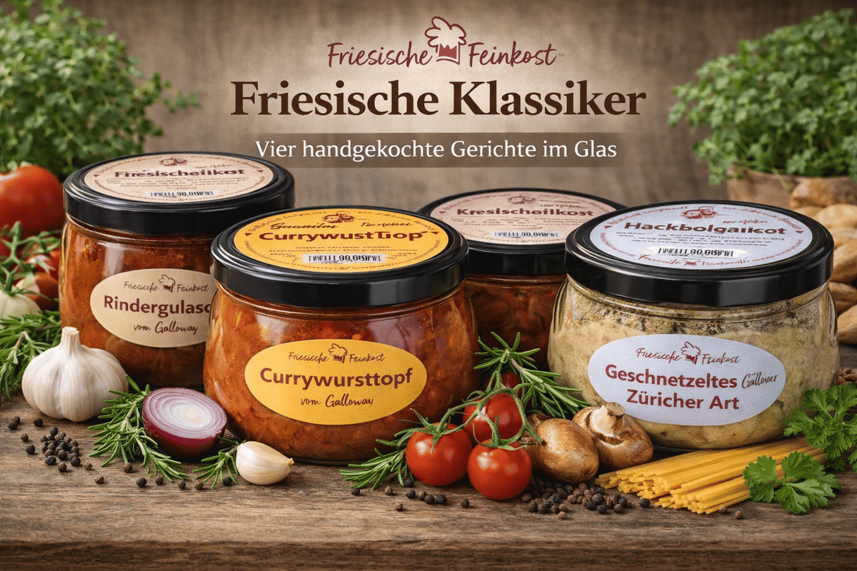 Klassiker Box – Traditionelle Feinkostgerichte im Glas