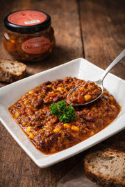 Nordisches Chili sin Carne – vegan & handgekocht aus Nordfriesland