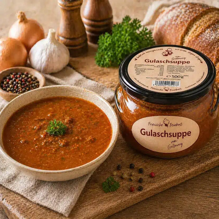 Norddeutsche Gulaschsuppe vom Galloway