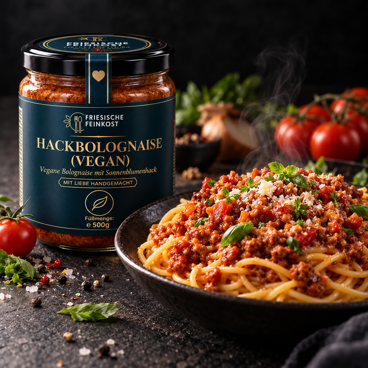 Hackbolognaise (Vegan)