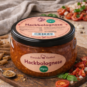 Nordische  Hackbolognaise mit Sonnenblumenhack -vegan