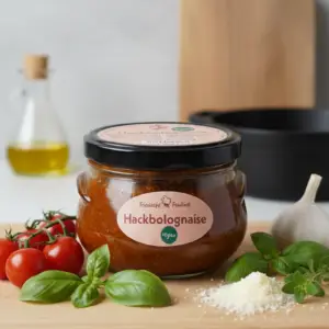 Vegane Hackbolognaise mit Sonnenblumenhack