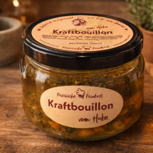 Norddeutsche Kraftbouillon vom Huhn – klar, kräftig & traditionell gekocht
