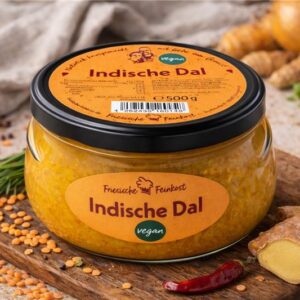 Veganes Linsendal – cremig & aromatisch gewürzt