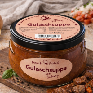 Norddeutsche Gulaschsuppe vom Galloway-Rind – herzhaft, kräftig & traditionell gekocht