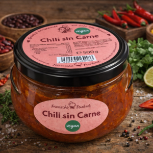 Nordisches Chili sin Carne – vegan & handgekocht