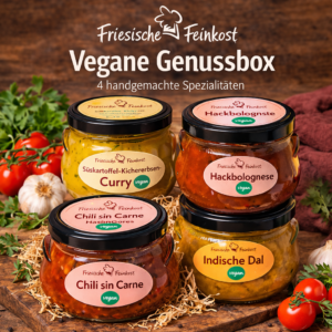 Vegane Genuss Box – 4 handgefertigte Spezialitäten
